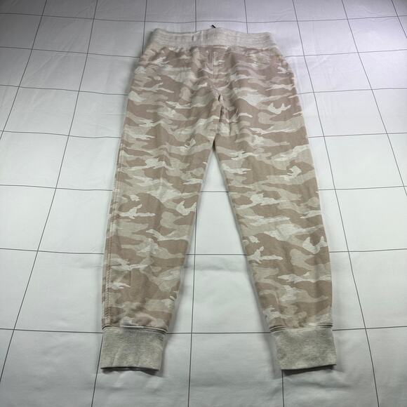 Athleta Pants Womens Small Cream Tan Camo Balance Printed Jogger Lounge Active - Picture 3 of 11